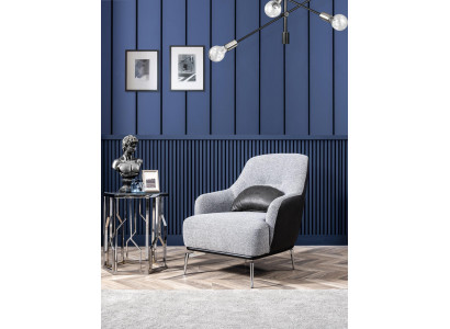Fotell Ouerfotell Modern Stoff Wunnzëmmer Polyester Gro Design Sëtz