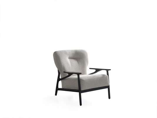 Still Eckstull Modern Stoff Wunnzëmmer Polyester Wäiss Design