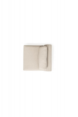 Béigen Sofa Wunnzëmmer Polstersofa Design Modern Ecksofa U-Form Nei
