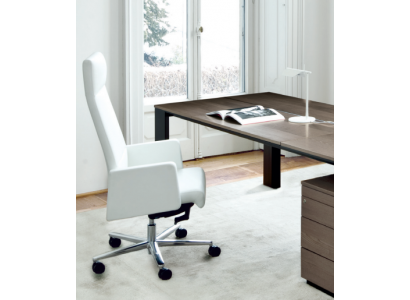 Bürosstull, Dréistull, Chefsessel, Fauteuil, Lehnstull, Computerstull, Italienesch Still.