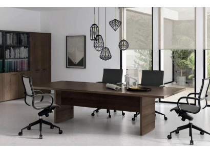 Reuniounskonferenztisch Büroemobiliar Reuniounsdësch Dësch Büro Design Holz