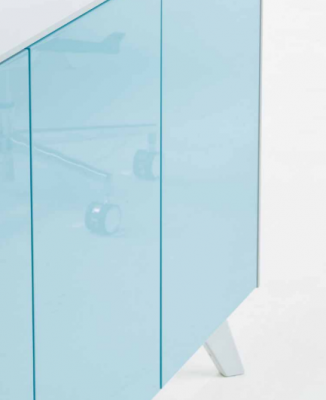 Kommode Modern Sideboard Blo Anrichte Schaf Akteschaf Büro Glas Frezza Neit