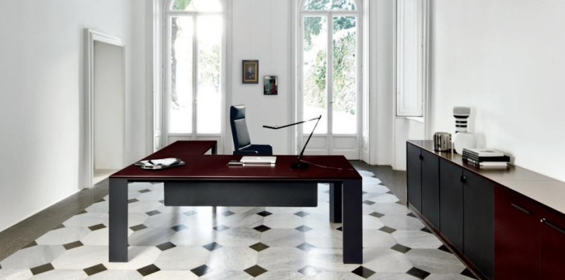 Design Schreifdësch Italienesch Miwwel Ariichtung Dësch Computermiwwel Frezza