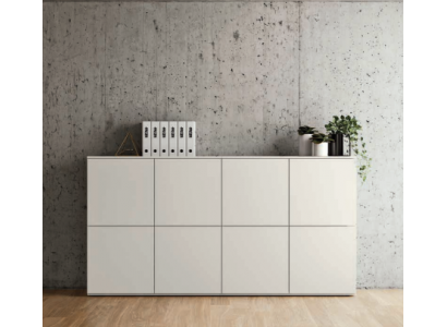 Kommode Sideboard Press Highboard Kommode Wäiss Schafsalën Wunnzëmmer Holz Nei