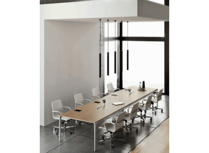 Bespriechung Dësch Büro Miwwelen Meeting Konferenzdësch Frezza Ariichtung Dëscher xxl