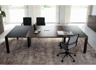 Dëscher Dësch Büro Design Holz Versammlungsmiwwelen Konferenzdësch Bürosmiwwelen Frezza