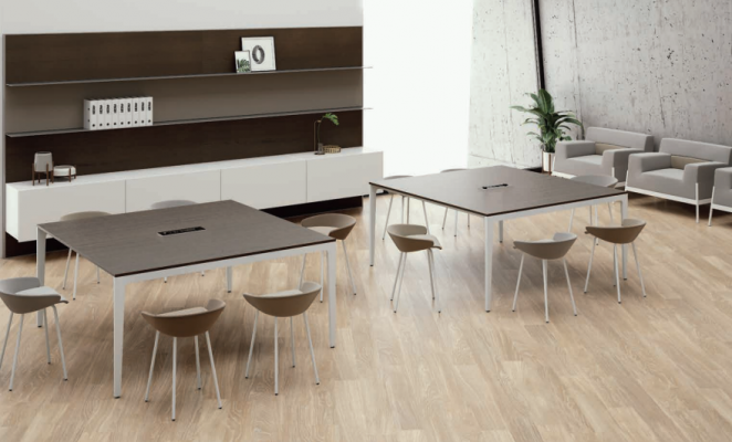 Konferenzdësch modernen Bürodesk Diskussiounsdësch Büro Miwwelen Büro Dëscher Miwwelen