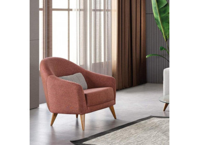 Luxus Fauteuil Stilvoll Miwwelen Wunnzëmmer Lounge Club Design Eenzelstull