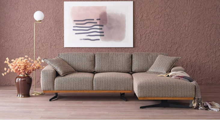 Luxus Eckcouch L Form Modern Miwwelen Wunnzëmmer Gro Eckgarnitur Eckcanapéen
