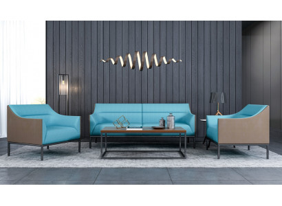 Canapé 3+1+1 Sëtzer Stoff Kanapéen Couch Polster Sëtzer Sofagarnitur Couches Nei