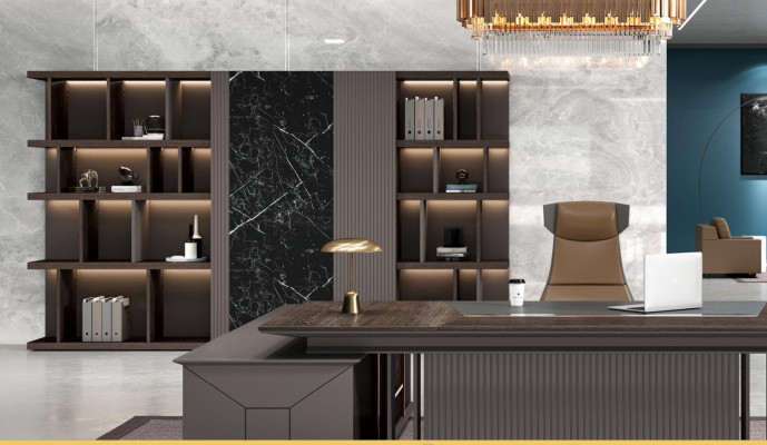 Wandschaf Schaf Büro Schief Efriichtung Büro Bicher Akten