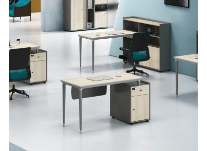 Büroschaf Comptosschaf Schräifdësch Eckscräifdësch Aarbechtsdësch Büro Dëscher