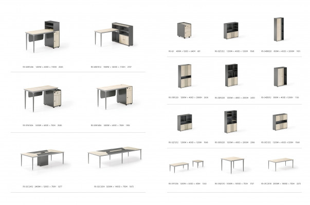 Büroschaf Comptosschaf Schräifdësch Eckscräifdësch Aarbechtsdësch Büro Dëscher