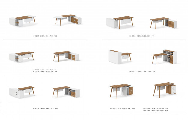 Schreifdësch Schreifdësch Schreifdësch Aarbechtsdësch Firma Miwwelen Ecks-Schreifdësch