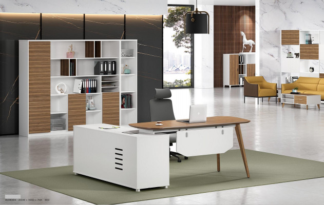 Schreifdësch Eckschreifdësch Computerdësch Bürodesch Aarbechtsdësch Modern