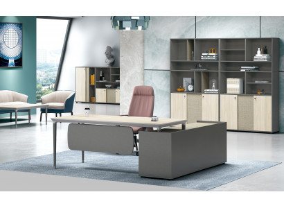 Bürosmiwwel Schief & Regaler Akteschief Regal Holz Miwwelen Ariichtung