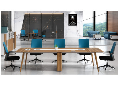 Konferenzdësch Modern Büro Dëscher Bespriechungsdësch Meeting 320cm