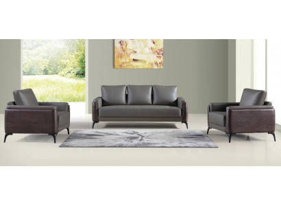 Sëtzgrupp 3+1+1 Sëtz Set Design Sofasen Polstersofa Couchen Lieder Relax Modern