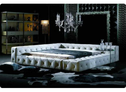Designer Chesterfield Luxus Waasserbett Bett Better Komplett System