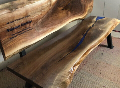 Bank Designer Massive Handmade Gaartbank Massivholzbänk Gaartbänk.