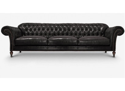 Klassesch Chesterfield Sofa-Garnitur Komplett Set Garnitur Sofa Polster Lieder.