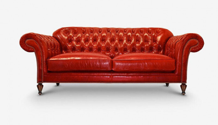 Klassesch Chesterfield Sofa-Garnitur Komplett Set Garnitur Sofa Polster Lieder.