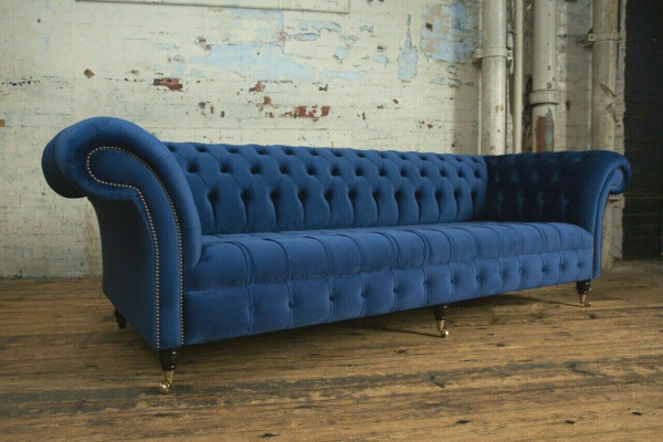 Sofa Sofen Luxus Polstersofen Stoffsofen Luxus Designer Canapé Nei 4 Sëtzer