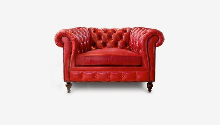 Chesterfield Sofa-Garnitur Sofa Couch Polster 321 Sëtzer Lieder Couchen