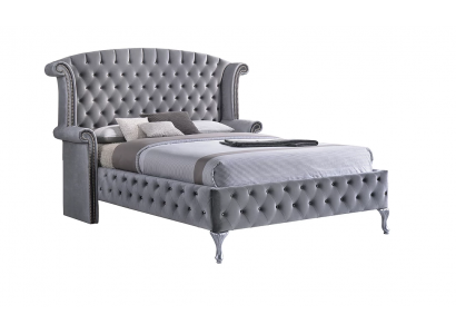 Nostalgie Bett Chesterfield Canapé Ohren Better Engleschen Schlofkummer Design Neit