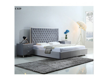 Grousst stilvollt Chesterfield groduebel Duebelbett Textil Better Luxus Design