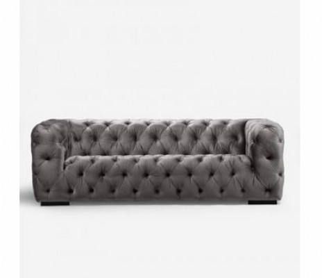 Gro Chesterfield Sofa Couch Polster Stoft Lieder Couchen Polster Garnitur