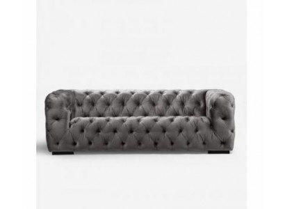 Gro Chesterfield Sofa Couch Polster Stoft Lieder Couchen Polster Garnitur