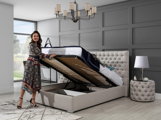 Modernt Bett Wäisst stilvollt Chesterfield Duebelbett Design Better Polster Bett