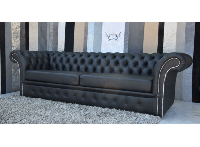 Elegante Chesterfield Canapé Designer Couche Polster Garnitur Deko Couches