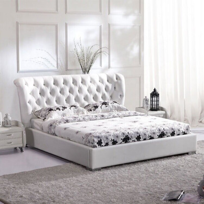 Chesterfield Bett Schlofkummer Better Textil 180x200cm Samett Grouss Hotel Better Nei