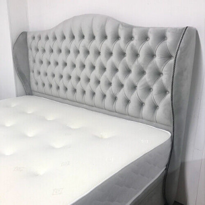 Chesterfield Bett Design Schlofzimmer Englesch Better 180x200cm Stoffpolster