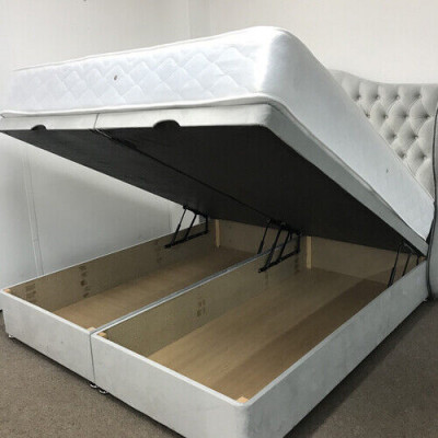 Chesterfield Bett Design Schlofzimmer Englesch Better 180x200cm Stoffpolster