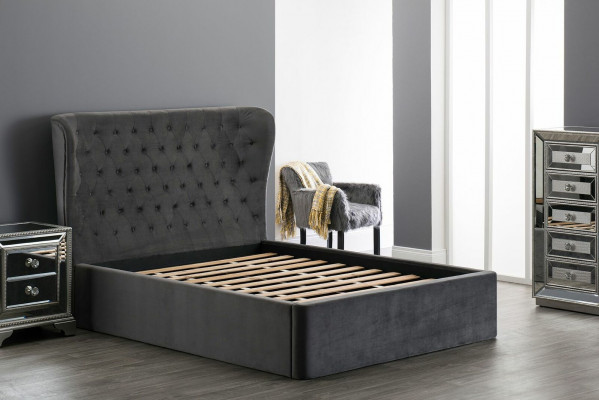 Chesterfield Design Bett 180x200cm Gro seng Schlofkummer Better Hotel Polster Luxus