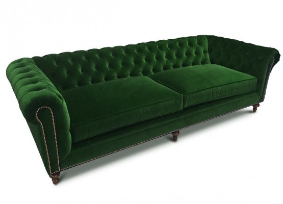 Sofa Luxus Textil Chesterfield Couch Sofas Polster 3 Sëtz Dreisëtzer Sofas Nei