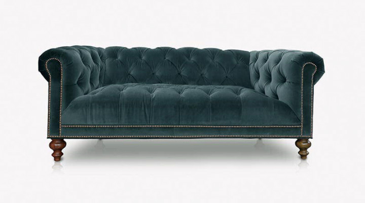Klassesch Chesterfield Sofagarnitur Sofa Couch Polster 3+2+1 Sëtz Textil