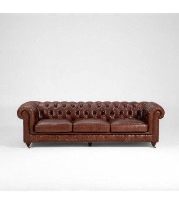Sofagarnitur 3+1+1 Sëtzer Klassesch Luxus Chesterfield Sofa Lieder