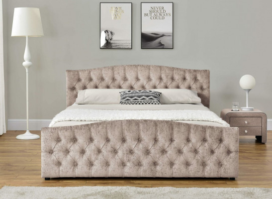 Gepolstertent Designer-Bett Textil-Lieder Polster Better 180x200cm Schlofzëmmer