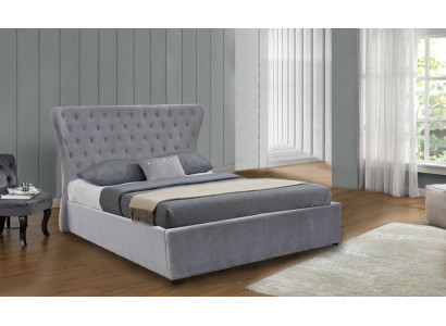 Grousst Chesterfield Duebelbett Luxus Better Designer Schlofzëmmer Bett