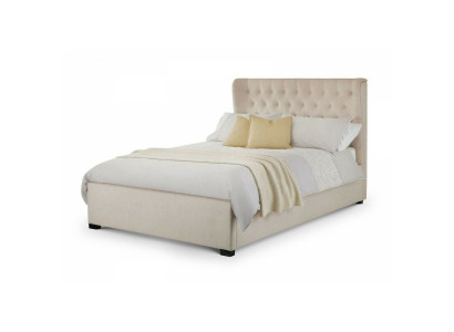 Chesterfield Design Polster Englescht Bett Duebelbett Beige Better 160/180x200
