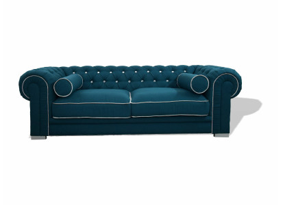 Chesterfield Sofa 3-Sëtz Polster Designer Couchen Sofas Garnitur SL Sofa