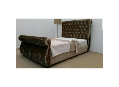 Chesterfield Design Bett Schlofkummer Textil Samt Lieder Polster Hotel Better Neit