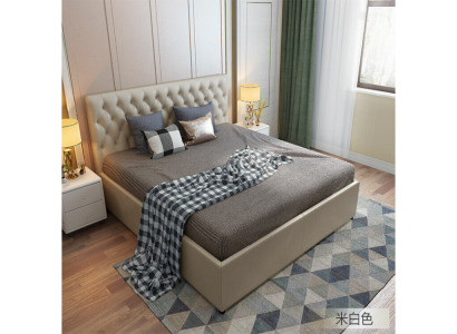 Chesterfield Designer Bett Schlofkummer Konschtlieder Gepolstert 140/160/180/200 cm