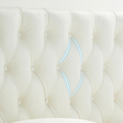 Chesterfield Designer Bett Schlofkummer Konschtlieder Gepolstert 140/160/180/200 cm
