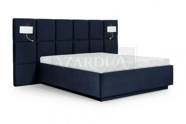 Schlofzëmmer Design Luxus Bett 200x200 Textil Better Duebel Bettstell