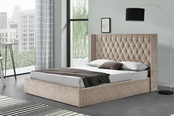 Chesterfield Bett Design Schlofkummer Englesch Better 180x200cm Textil